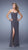 La Femme - 21235 Strapless Sweetheart Fitted Evening Gown - 1 pc Navy In Size 8 Available