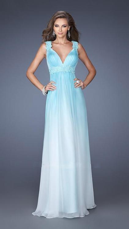 La Femme - Prom Dress 19988 in Green