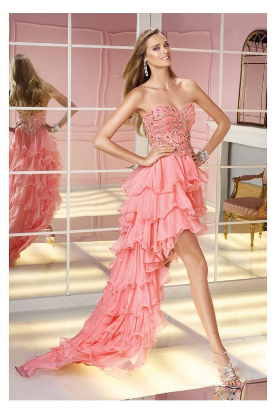 Alyce Paris - 6199 Dress In Light Coral