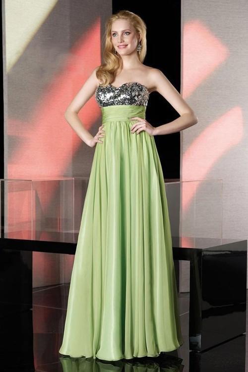 Alyce Paris B'Dazzle - 35541 Dress in Lime