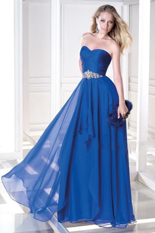 Alyce Paris B'Dazzle - 35703 Dress in Sapphire