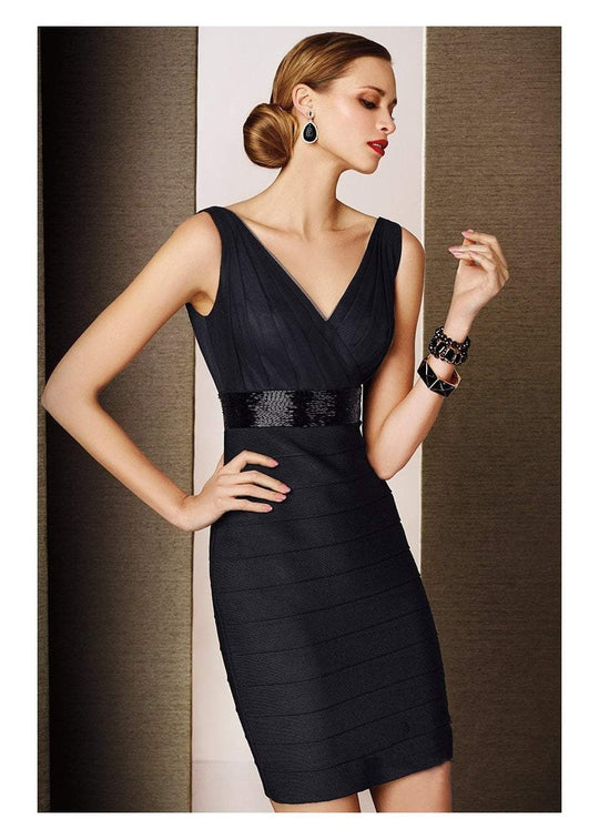 Alyce Paris Black Label - 5646 Dress in Black