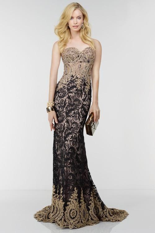 Alyce Paris - 6597 Prom Dress in Black Blush