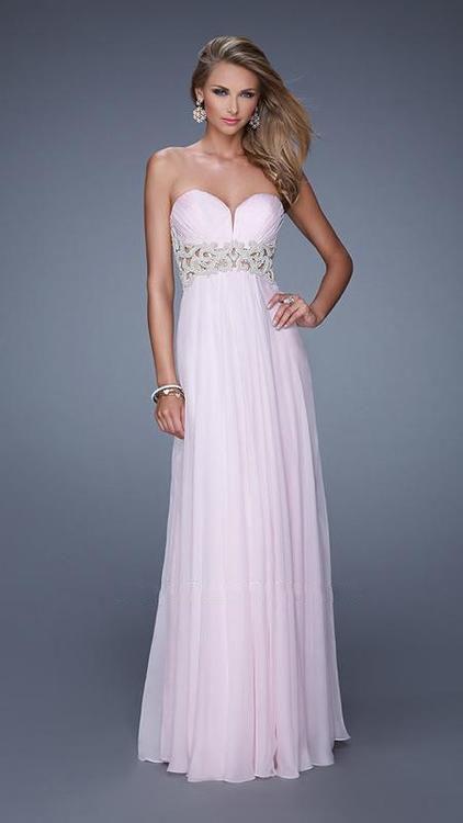 La Femme - 20727 Prom Dress in Pink