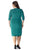 CE1537 Plus Size Dress in Green