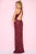 Mac Duggal - 4112L Sequined Sheath Dress In Red