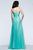 Ruched Sweetheart Chiffon Evening Gown 7584