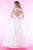 Alyce Paris - 6431 Prom Dress in Pink White