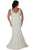 V-neck Embellished Mermaid Evening Gown SC7201