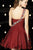Alyce Paris - Single Strap Sweetheart Mini Cocktail Dress With Asymmetrical Crystals Embellishment 4403 In Red