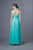Alyce Paris - 35595 Ruched Strapless Sweetheart Long Gown in Green