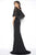 Mac Duggal - Black White Red Style 20064R
