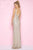 Mac Duggal - Flash Style 1068L in Gold and Multi-Color