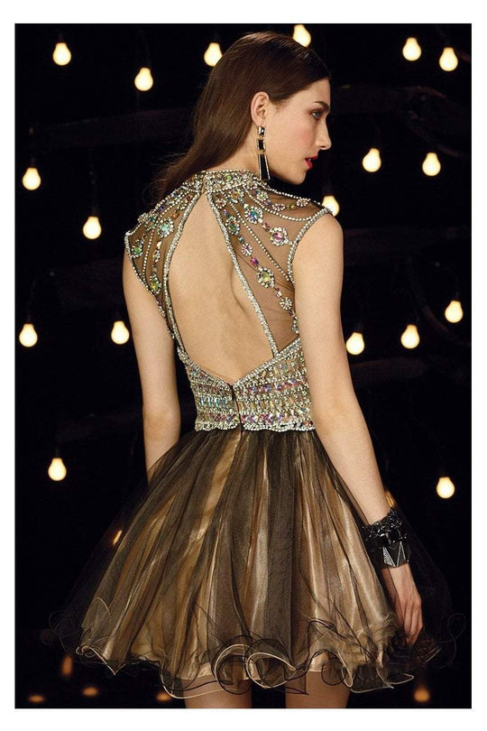 Alyce Paris - 3636 Dress In Black Nude