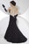Tiffany Homecoming - Glittering Embellished V-Neck Jersey Slim Flare 16099