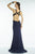 Alyce Paris B'Dazzle - 35819 Dress in Graphite Black