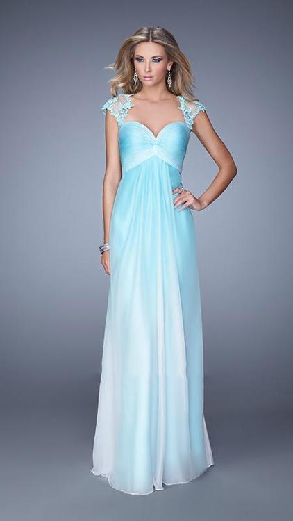 La Femme - Prom Dress 20444 in Green