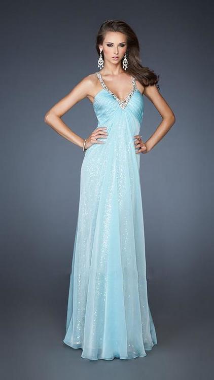 La Femme - Prom Dress 18896 in Green