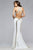 Stunning Trumpet Dress with Plunging V Neckline 7703