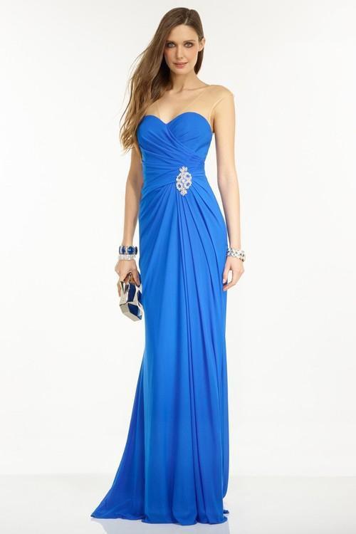 Alyce Paris - B'Dazzle - 35806 Dress in Sapphire Nude