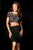 25411 Dress In Black Multi-Color