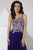 Tiffany Homecoming - One Shoulder Rhinestone Embellished Gown 16089 in Purple