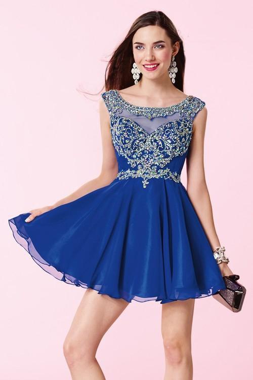 Alyce Paris - Homecoming - 3661 Dress in Sapphire