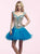 Mac Duggal Prom - 82095 Dress In Turquoise