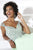 Tiffany Designs - 16085 Elegant Embellished V-neck Silky Chiffon A-line Dress