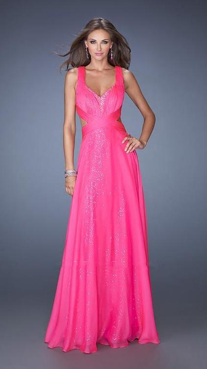 La Femme - Prom Dress 19584 in Pink