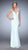 La Femme - Prom Dress 22400, White/Light Blue