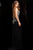 48687 Embellished Evening Gown with Side Slit