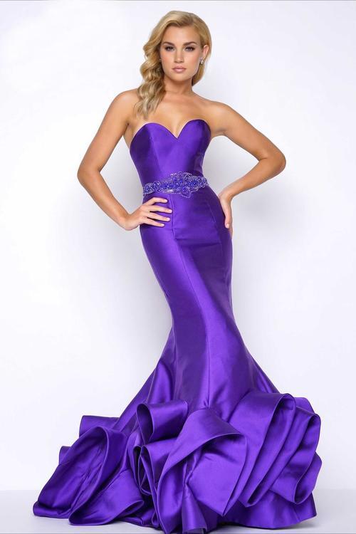 Mac Duggal - Prom Style 62711M in Purple