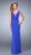 La Femme - 22060 Long V-Neckline  Prom Dress in Blue