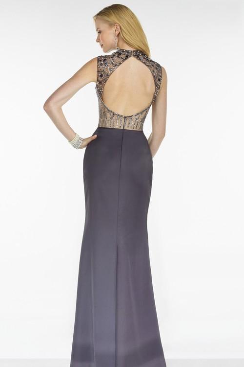 Alyce Paris - Black Label - 5751 Dress in Aubergine Nude