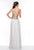 Terani Couture - 151P0036A Sequin Embellished Sweetheart Gown in White and Neutral