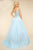 Mac Duggal - Ball Gowns Style 65705H in Blue