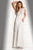 48689 Fitted Encrusted Prom Dress