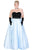 Gorgeous Color Blocked Sweetheart A-Line Gown SC7207