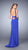La Femme - 22060 Long V-Neckline  Prom Dress in Blue