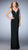 La Femme - 22060 Long V-Neckline  Prom Dress in Black