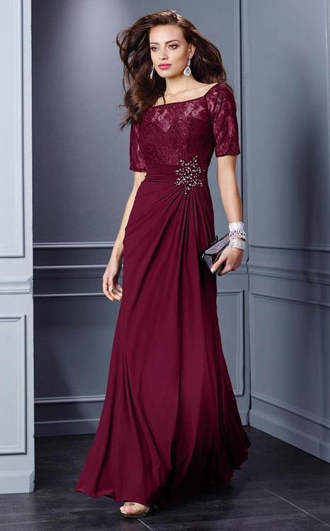 Alyce Paris Mother of the Bride - 29755 Dress in Cranberry