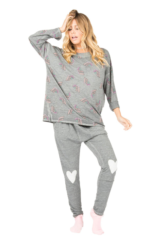 Let's Go Sweat Pant - Earl Grey