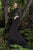 Jovani - 61636 Fully Beaded Jewel Neck Sheath Dress In Black
