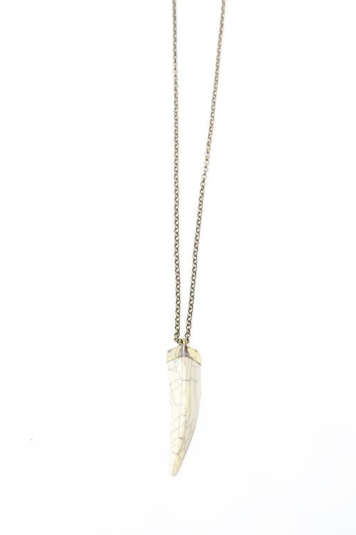 Tibetan Horn Necklace- Sold out!!