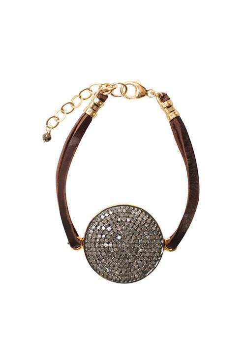 Heather Gardner - Sundial Black Diamond Bracelet