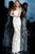 Jovani - 1406 Embellished Bateau Sheath Dress In White