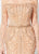 Ivonne D for Mon Cheri - 219D76 Beaded Tulle Long Sleeve Trumpet Gown In Nude