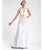 Sue Wong W5231 Sequined Art Deco Halter Dress - 1 pc White In Size 8 Available In White