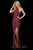Sherri Hill - 53131 Fully Beaded Racerback Sheath Evening Dress In Red